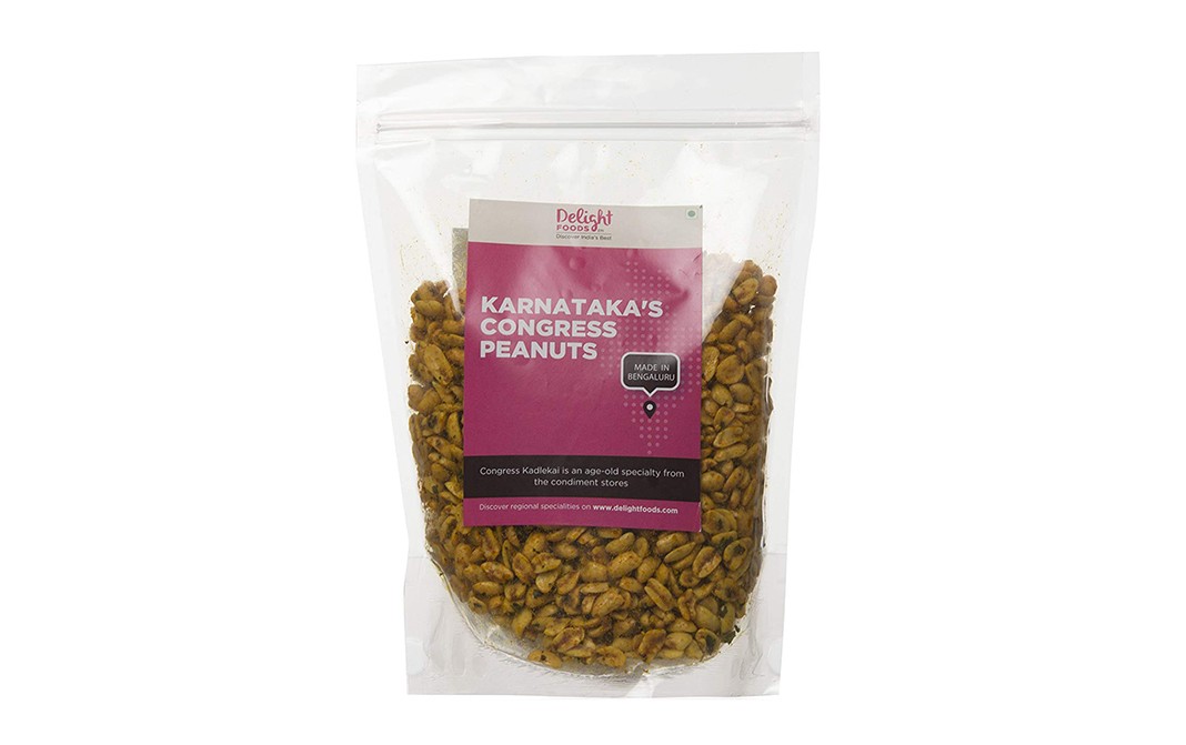 Delight Foods Karnataka Congress Peanuts    Box  250 grams